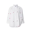 ONLY Bluza ONLNEW LINA oliva/temno rdeča/bela