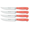 Noži za zrezke CLASSIC COLOUR, set 4, 12 cm, koralna breskev, Wüsthof