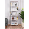 Hanah Home Polica 48x165x31cm Bela