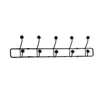 Coat rack GREVINGE 5+5 hooks black