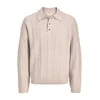 JACK & JONES Pulover JJGAVIN bež