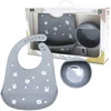 Silikonski set za hranjenje Lorelli Premium - 2 dela, Grey 10230710003