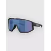BLIZ Active Eyewear Fusion Small Matte Black Sunglasses smoke w blue multi