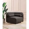 Atelier del Sofa Fotelja Viktor 90x74x90cm Tamnosiva