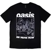 Oasis Majica Be Here Now Line Drawing Unisex Black L