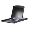 Aten CL1308N-ATA-SG 8-Port PS/2-USB VGA 19 LCD Stikalo KVM with Spanish keyboard