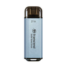 2TB, Portable SSD, ESD300C, USB 10Gbps, Type C, Sky Blue ( TS2TESD300C )