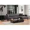ATELIER DEL SOFA Ugaona garnitura Hamlet Right Dark Grey