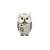Sigma Dekorativna figura Sova LH-945, 14 cm, Siva