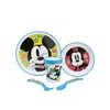 Stor Otroška plastična posoda, MICKEY MOUSE, krožnik, skleda, skodelica, pribor, 74385
