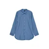 VERO MODA Bluza svetlo modra/bela