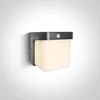 ZIDNA SVJETILJKA LED 12W/3000K/600lm IP54 SENZOR ANTRACIT