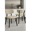 HANAH HOME Set stolica (6 delova) Toldy Cream Black