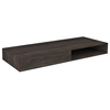 MORIAN umivalnik 120x14x48cm, hrastova črna, levo - Rjava - 120x14x48 cm - Sapho - MORIAN - 24 - HPL laminat/laminat - 1200 - 140 - 480 - 14