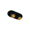 Zambelis Z11207-B - LED ugradna spot svetiljka 2xLED/7W/230V CRI90 crna