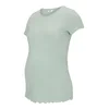 Only Maternity Majica OLMEMMA pastelno zelena