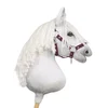 BB Nastavljiva ovratnica za konje Hobby Horse A3 - sliva