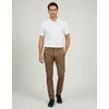 Elit Muške pantalone od kepera Premium Slim Fit, Smeđe