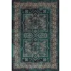 Modrozelena volnena preproga 133x180 cm Mia – Agnella