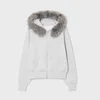 Cropp - Dukserica s kapuljačom - light grey