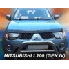 Heko Deflektor - štitnik za haubu Mitsubishi L200 (2006+), Crni