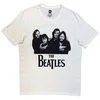 The Beatles Group Photo Anthology Drum (Back Print) White M Majica