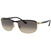 RAY-BAN Naočare za sunce 0RB3671 187/32 60, Crno-zlatne