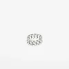 Prstan TwoJeys Cuban Monogram Ring Silver 54 mm