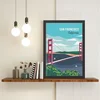 Wallity Uramljena slika San Francisco 3, 40x55 cm