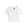 Tommy Jeans Pulover naravno bela