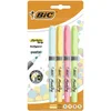 Označevalnik BIC Marking, komplet 4 pastelnih barv