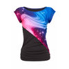 Winshape Funkcionalna majica AET109  nebeško modra / roza / črna