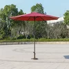 LEMON PLANET Zglobni suncobran 300 cm Laguna/ crvena