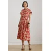 LAUREN RALPH LAUREN Srajčna obleka 200P08692001 Rdeča Regular Fit