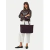Calvin Klein Ročna torba Medium Tote LV04F3869G Bordo rdeča