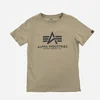 Alpha Industries Basic Big Logo dečja majica, maslinasto zelena