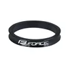 Force podloška a-head viljuške, anodizirana, 1 1/8 5mm aluminijum, crni ( 15580 )