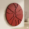 Core Red - 50 x 50 Red Decorative Framed MDF Painting