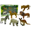 shumee Komplet figuric Afrika Divje živali Kenguru Zebra