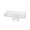 Sigma Stalak za posluživanje kolača MV01-37, Pravougaona, Staklena, 28x17cm, Providna