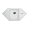 Metalac X Granit- Diamond Usadna sudopera, Bela, fi 90/60, 960×510 mm