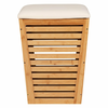 WENKO 25143100 - Koš za veš BAMBUSA 40x56 cm braon