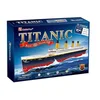 shumee Cubic FUN 3D sestavljanka Titanic velika Cubicfun 113 kosov T4011H