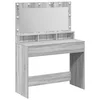 Toaletni stol Siva Sonoma 100 x 41 x 135 cm Konstruirano drvo