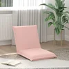 vidaXL Tlorisni stol Roza 54 x 64 x 59 cm Ovčja tkanina