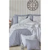 Posteljina HOME 160x220cm Plava kockica