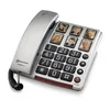 amplicomms BigTel 40 Plus Analog namizni/stenski telefon črno/siv