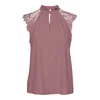 Vero Moda Bluza Milla 10226072 Roza Regular Fit