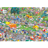 HEYE Puzzle 1000 delova Triangle Roger Blachon Biciklistička trka 29888