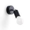 Sollux SL.1120 - Zidno spot svetlo FORNES 1xE27/60W/230V crno